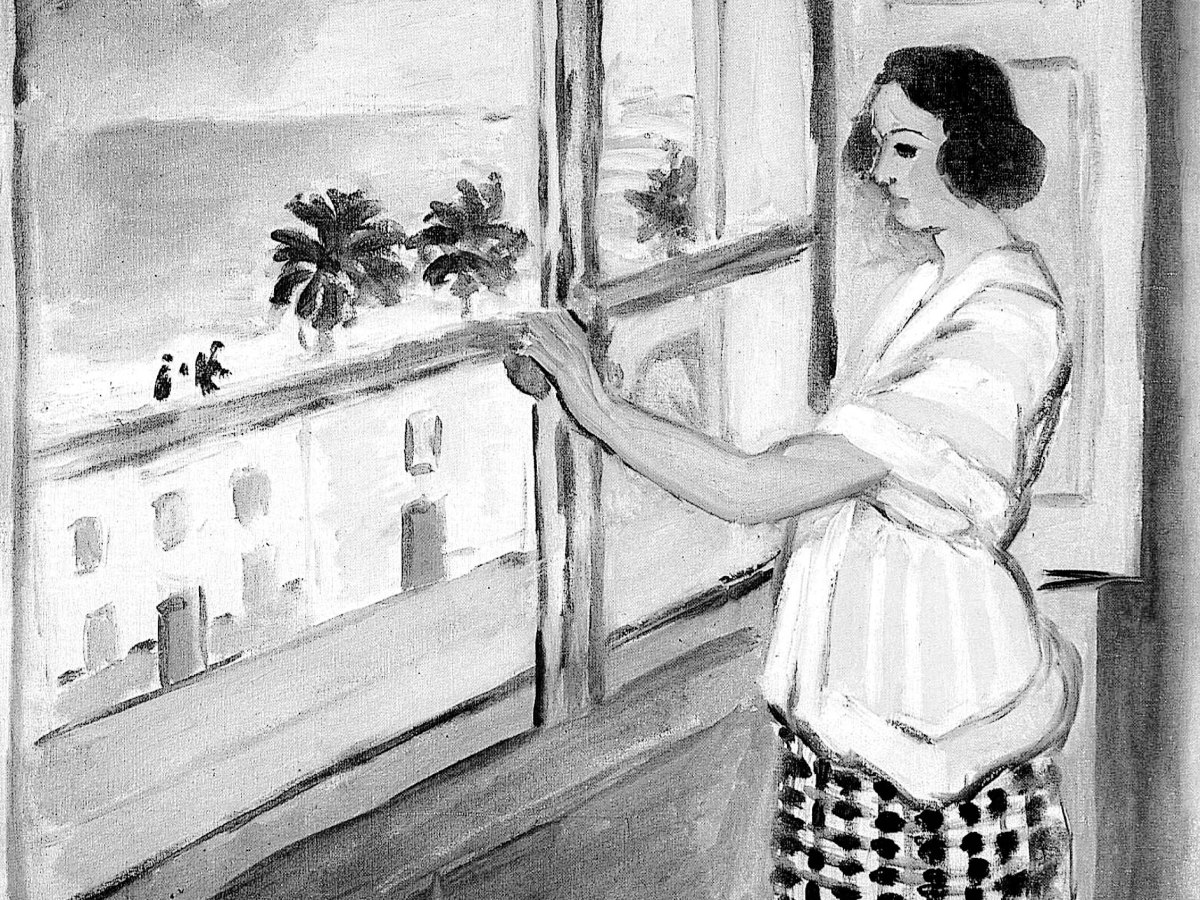 Young Woman At A Window
